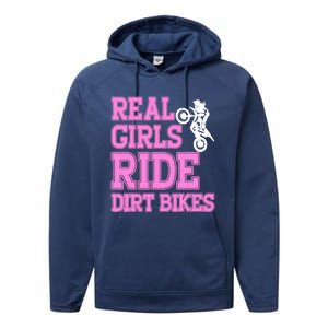 Braap Design Wo Motorcycle Motocross Girl Dirt Bike Performance Fleece Hoodie