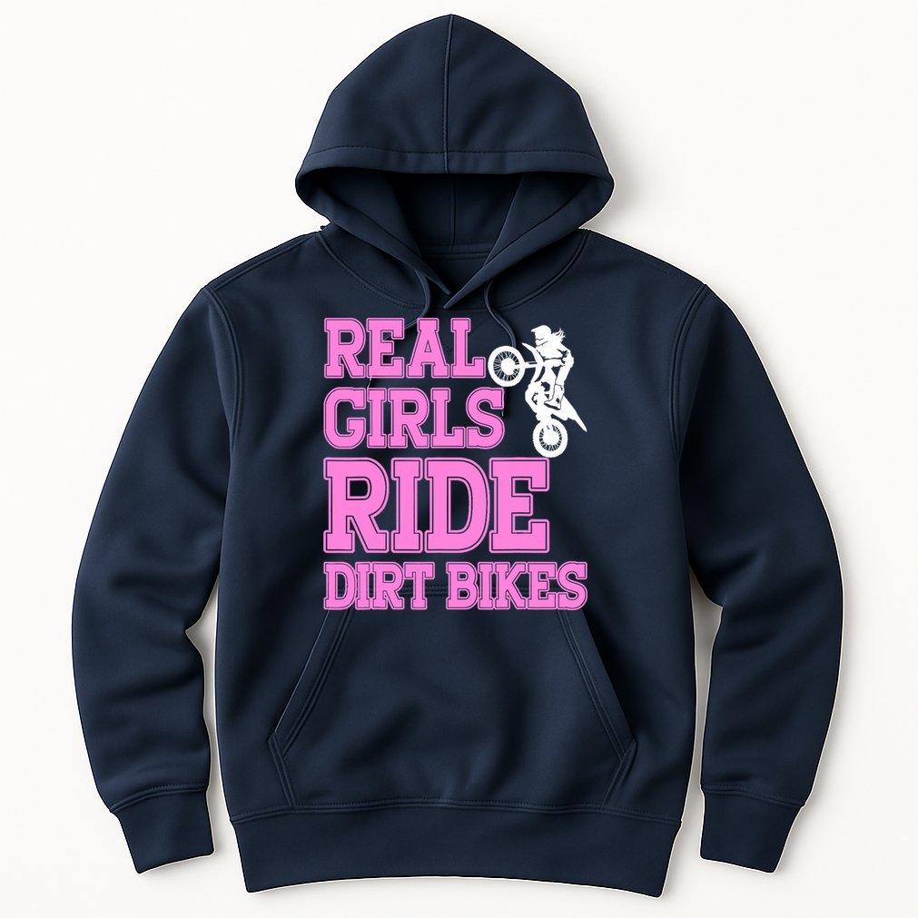 Braap Design Wo Motorcycle Motocross Girl Dirt Bike Hoodie