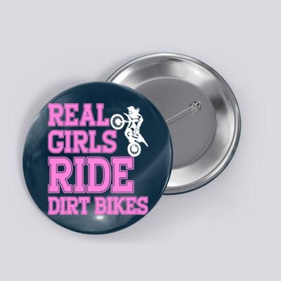 Braap Design Wo Motorcycle Motocross Girl Dirt Bike Button