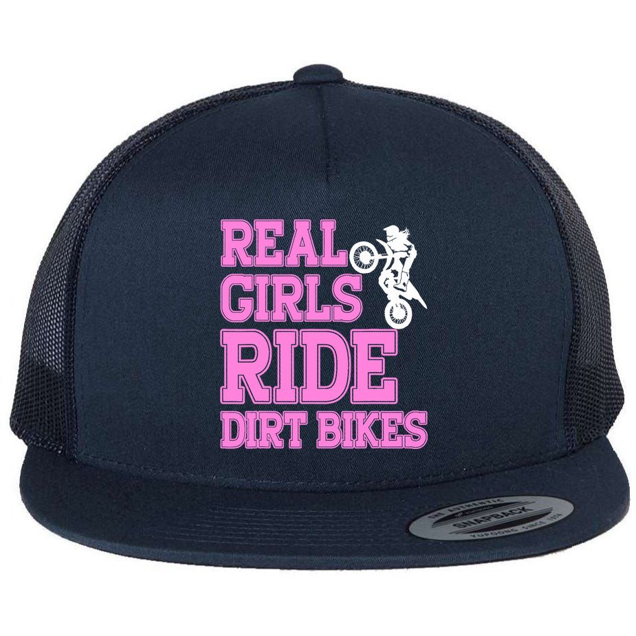 Braap Design Wo Motorcycle Motocross Girl Dirt Bike Flat Bill Trucker Hat