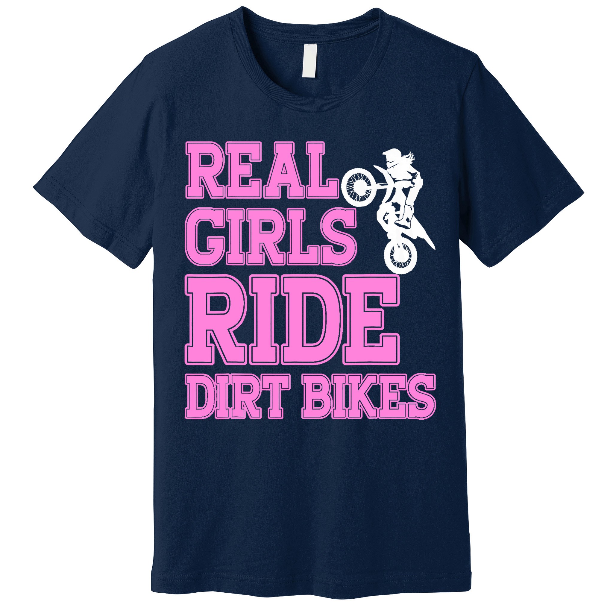 Braap Design Wo Motorcycle Motocross Girl Dirt Bike Premium T-Shirt
