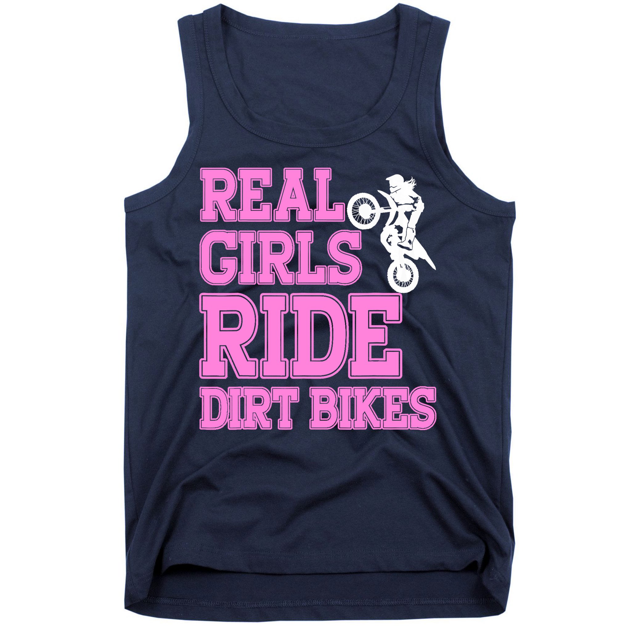 Braap Design Wo Motorcycle Motocross Girl Dirt Bike Tank Top