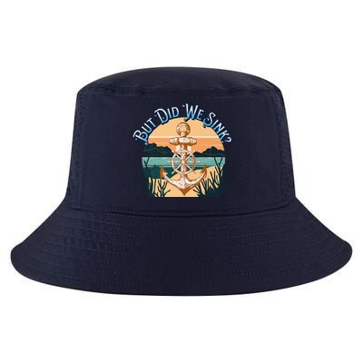 But Did We Sink Funny Sailing Boat Premium Cool Comfort Performance Bucket Hat