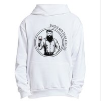 Bearded Drink Wine Too Urban Pullover Hoodie