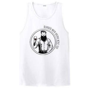 Bearded Drink Wine Too PosiCharge Competitor Tank