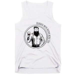 Bearded Drink Wine Too Tank Top