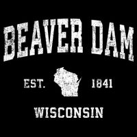 Beaver Dam Wisconsin Wi Vintage Sports Sweatshirt