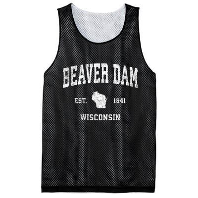 Beaver Dam Wisconsin Wi Vintage Sports Mesh Reversible Basketball Jersey Tank