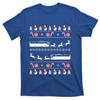 Bus Driver Xmas Costume Bus Christmas Ugly Gift T-Shirt