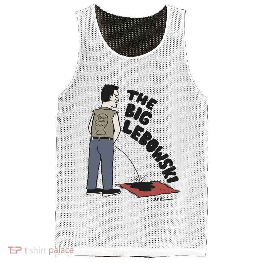 Brain Dead X The Big L.E.B.O.W.S.K.I Mesh Reversible Basketball Jersey Tank