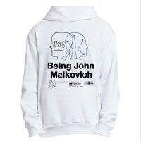 Brain Dead X Being John Malkovich Business Card White Urban Pullover Hoodie