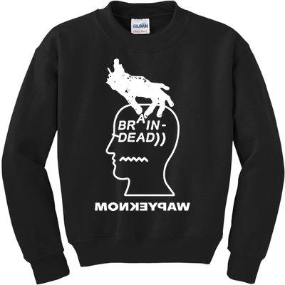 Brain Dead X Monkeypaw Productions Kids Sweatshirt