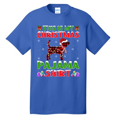 Beagle Dog Xmas Gift Matching Beagle Christmas Gift Tall T-Shirt