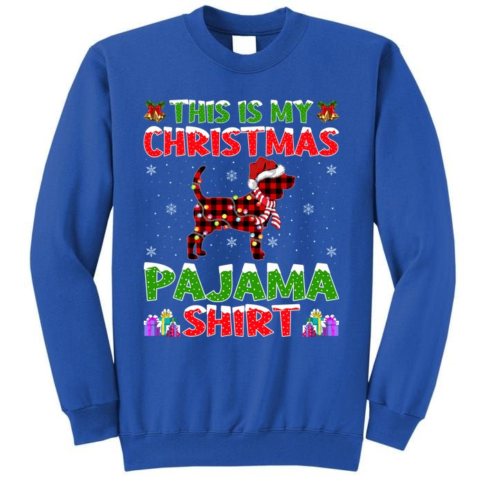 Beagle Dog Xmas Gift Matching Beagle Christmas Gift Tall Sweatshirt