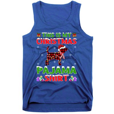 Beagle Dog Xmas Gift Matching Beagle Christmas Gift Tank Top