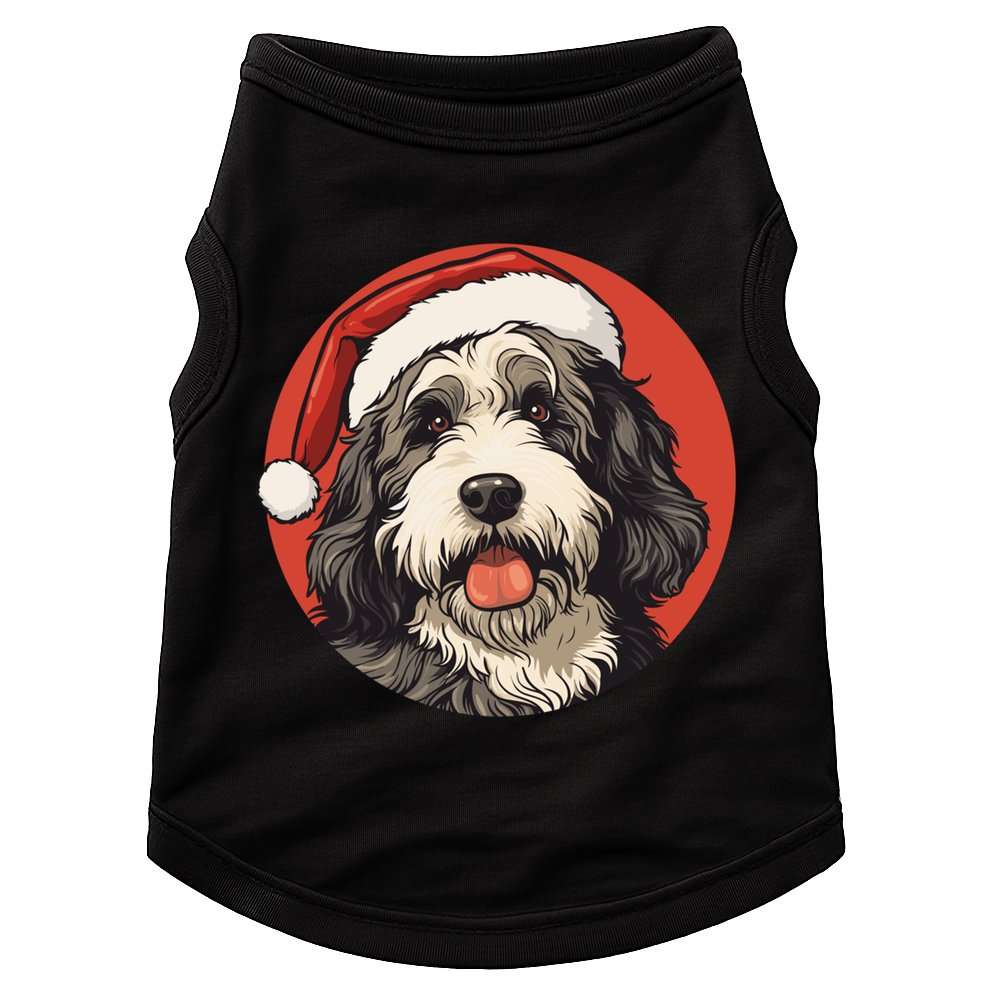 Bernedoodle Dog Xmas Doodle Dood Cute Christmas Bernedoodle Gift Doggie Tank