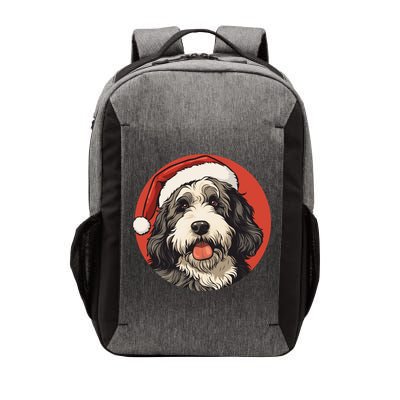 Bernedoodle Dog Xmas Doodle Dood Cute Christmas Bernedoodle Gift Vector Backpack