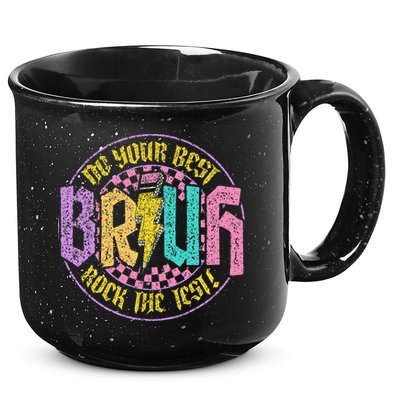 Bruh Do Your Best Rock The Test Day Teacher Student Funny 15oz Campfire Ceramic Mug