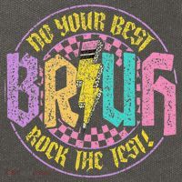 Bruh Do Your Best Rock The Test Day Teacher Student Funny Cotton Canvas Backpack