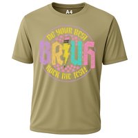 Bruh Do Your Best Rock The Test Day Teacher Student Funny Cooling Performance Crew T-Shirt