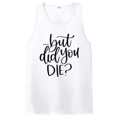 But Did You Die Plus Size 2XL 3XL Tops Tees Yoga  PosiCharge Competitor Tank