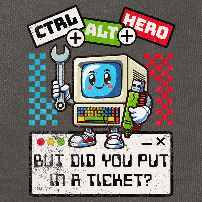 But Did You Put In A Ticket Pc Tech Pun Computer It Support Cotton Canvas Backpack