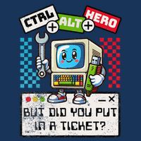 But Did You Put In A Ticket Pc Tech Pun Computer It Support Infant Baby Jersey Bodysuit
