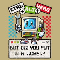 But Did You Put In A Ticket Pc Tech Pun Computer It Support Magnet