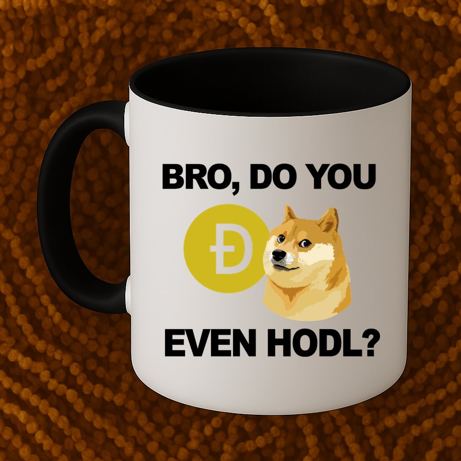 Bro Do You Even Hodl Funny Doge Coin Crypto Mug