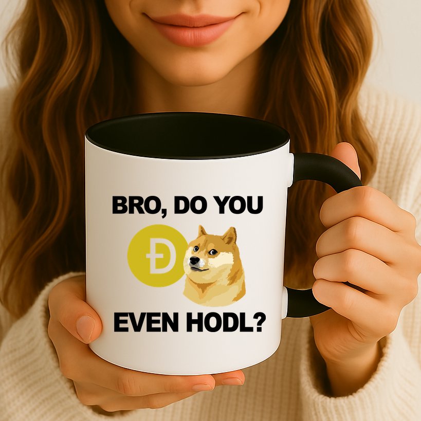 Bro Do You Even Hodl Funny Doge Coin Crypto Mug