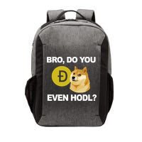 Bro Do You Even Hodl Funny Doge Coin Crypto Vector Backpack