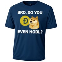 Bro Do You Even Hodl Funny Doge Coin Crypto Performance Shirt