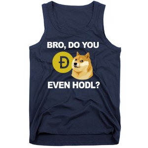 Bro Do You Even Hodl Funny Doge Coin Crypto Tank Top