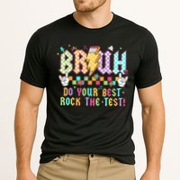 Bruh Do Your Best Rock The Test Day Teacher Student ABCD T Performance Shirt