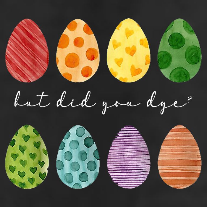 But Did You Dye Funny Easter Eggs 7 Panel Mesh Trucker Snapback Hat