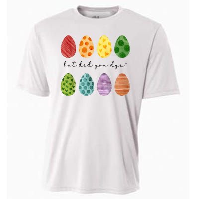 But Did You Dye Funny Easter Eggs Cooling Performance Crew T-Shirt