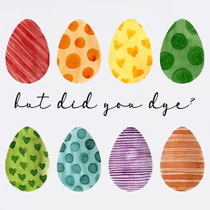 But Did You Dye Funny Easter Eggs Apron