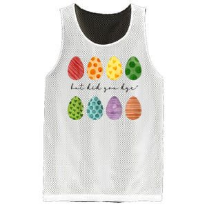 But Did You Dye Funny Easter Eggs Mesh Reversible Basketball Jersey Tank