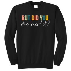 But Did You Docut It Funny Human Resources Hr Office Sweatshirt