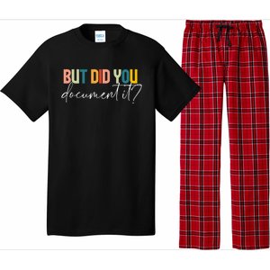 But Did You Docut It Funny Human Resources Hr Office Pajama Set