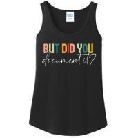 But Did You Docut It Funny Human Resources Hr Office Ladies Essential Tank