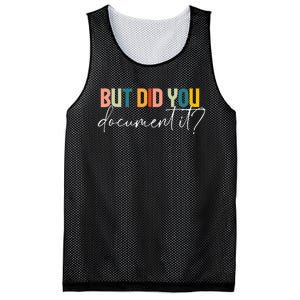 But Did You Docut It Funny Human Resources Hr Office Mesh Reversible Basketball Jersey Tank