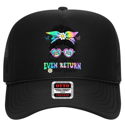 Bruh Did You Even Return Your Books Funny Library Book Trucker Hat