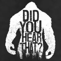 Bigfoot Did You Hear That Distressed Sasquatch Yeti Microfiber Hand Towel