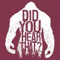 Bigfoot Did You Hear That Distressed Sasquatch Yeti 16oz Travel Tumbler
