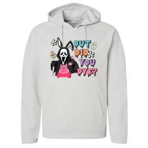 But Did You Dye Easter Day Horror Performance Fleece Hoodie