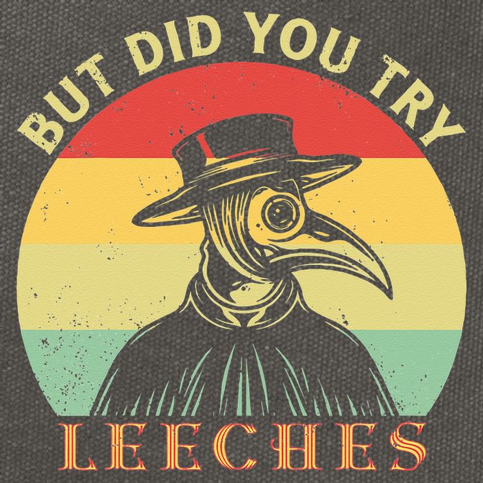 But did you try Leeches Plague Doctor Mask Cloak Cotton Canvas Backpack