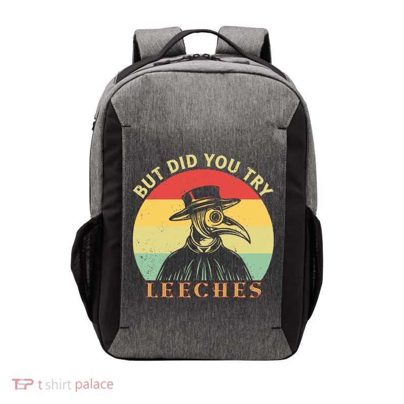 But did you try Leeches Plague Doctor Mask Cloak Vector Backpack