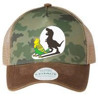 Bird Dinosaur Zookeeper Paleontologist Budgie Parakeet T Rex Legacy Tie Dye Trucker Hat