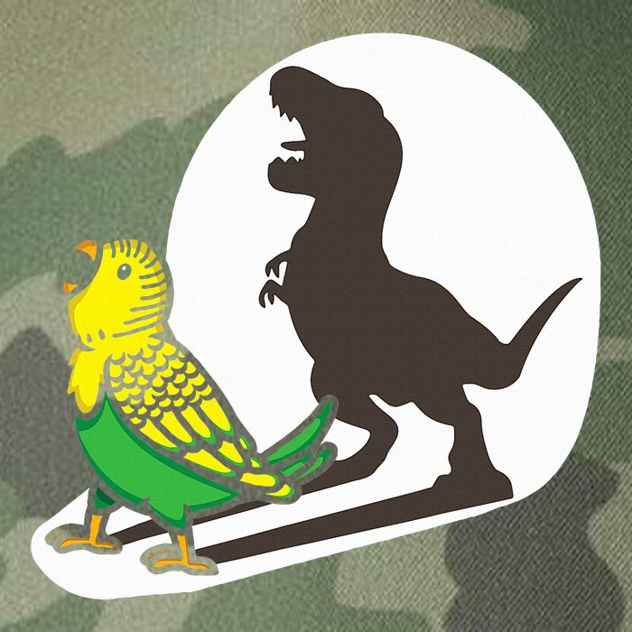Bird Dinosaur Zookeeper Paleontologist Budgie Parakeet T Rex Legacy Tie Dye Trucker Hat
